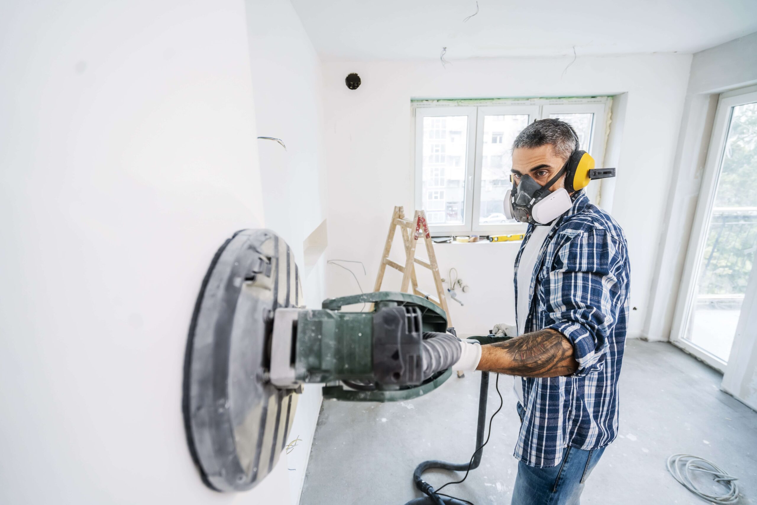 Popcorn Ceilings to Polished Walls
