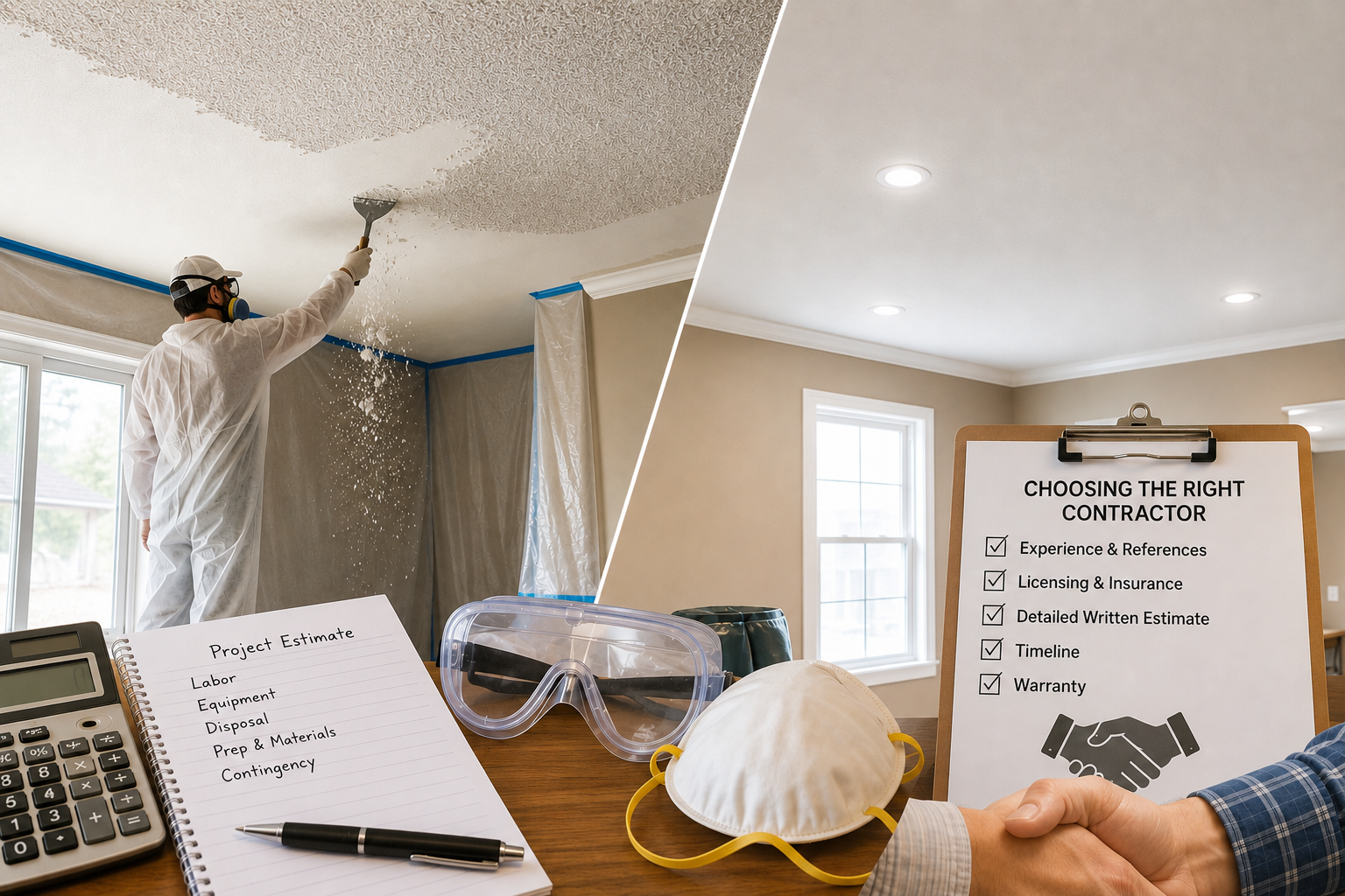 Renovation Planning From Popcorn Ceiling to Polished Finish